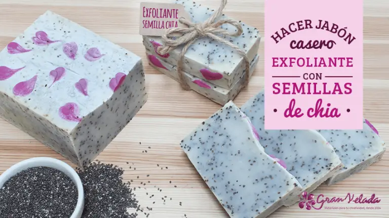 Descubre los increíbles beneficios del jabón exfoliante de chía con sábila para una piel radiante