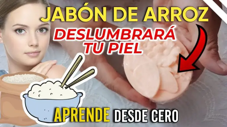 El secreto para una piel radiante: cómo hacer un jabón casero de polvo de arroz
