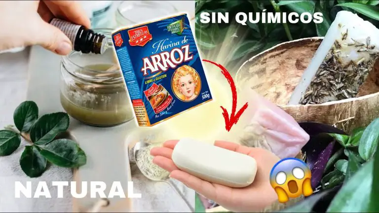 Haz tu propio jabón de harina de arroz y maizena: una opción natural y efectiva