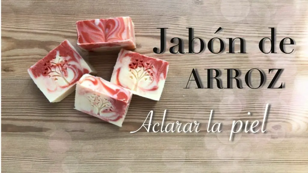 Receta paso a paso: Cómo hacer jabón de arroz para blanquear la piel de